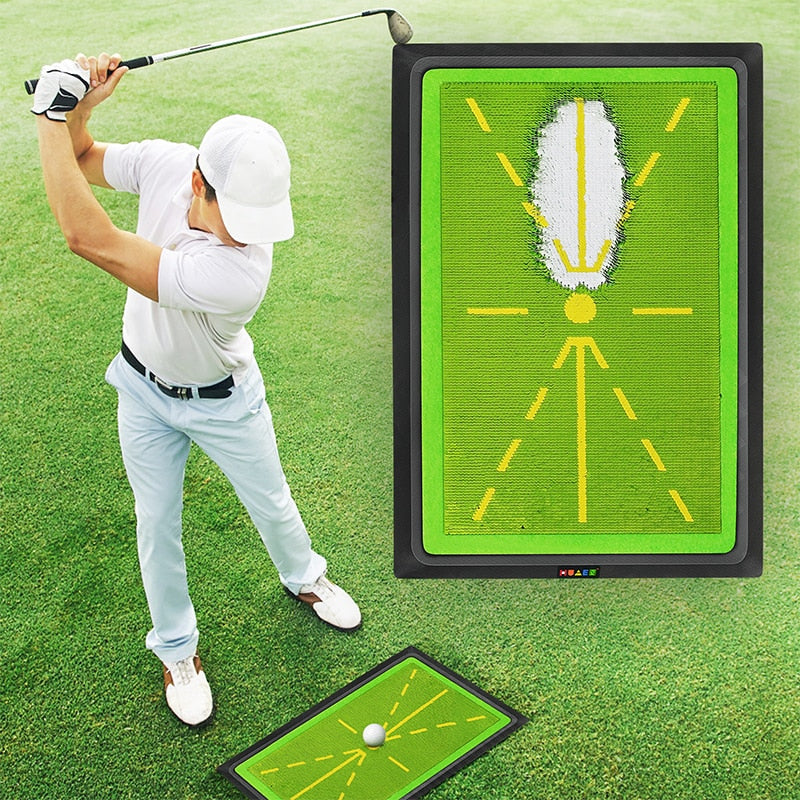 Golf Schwung Tracker Matte - Zu Hause oder im Park verwenden Karnz