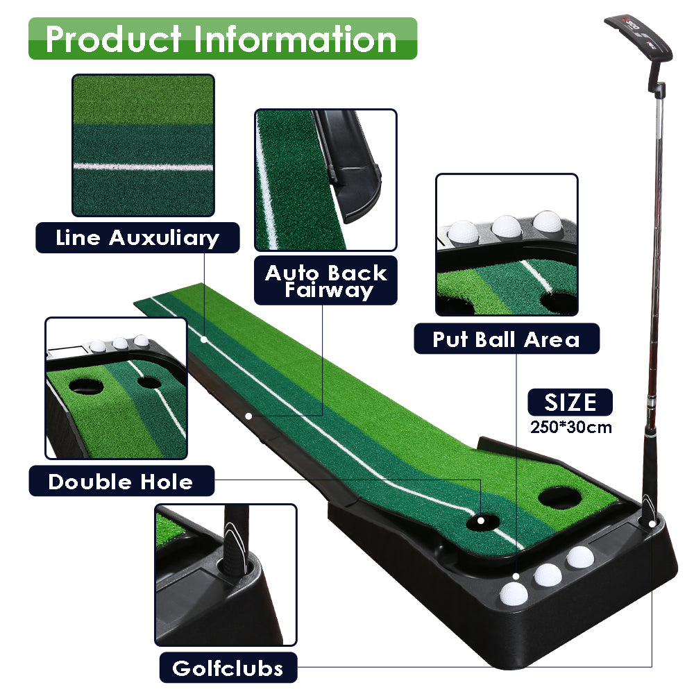 Golfmatte Puttingmatte Golf Auto Rückkehr | Karnz