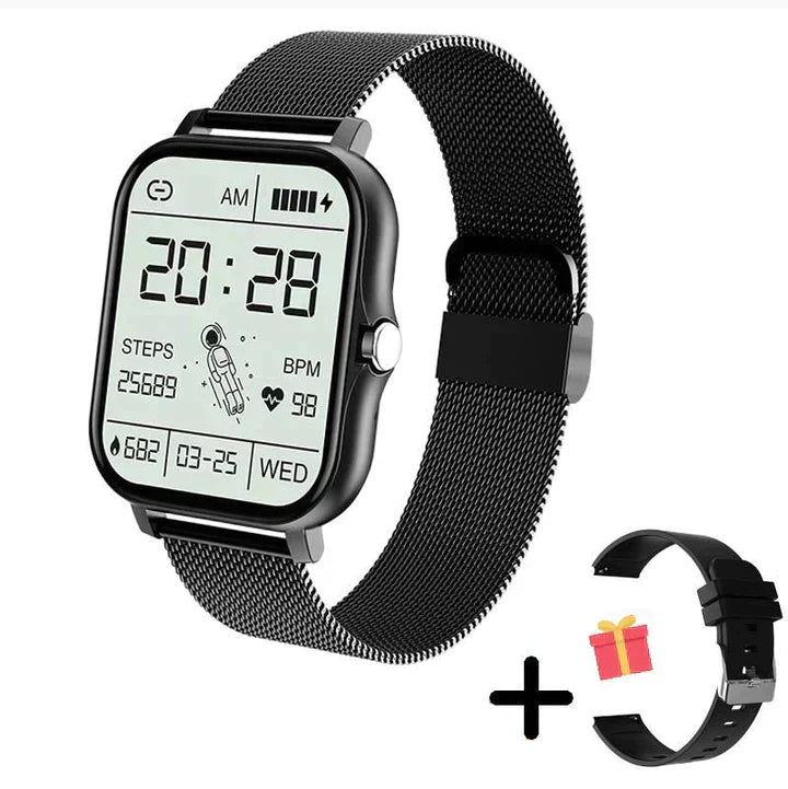 Smartwatch 1,83 Zoll – Fitnessuhr mit Gesundheitsfunktionen und Bluetooth-Anruffunktion