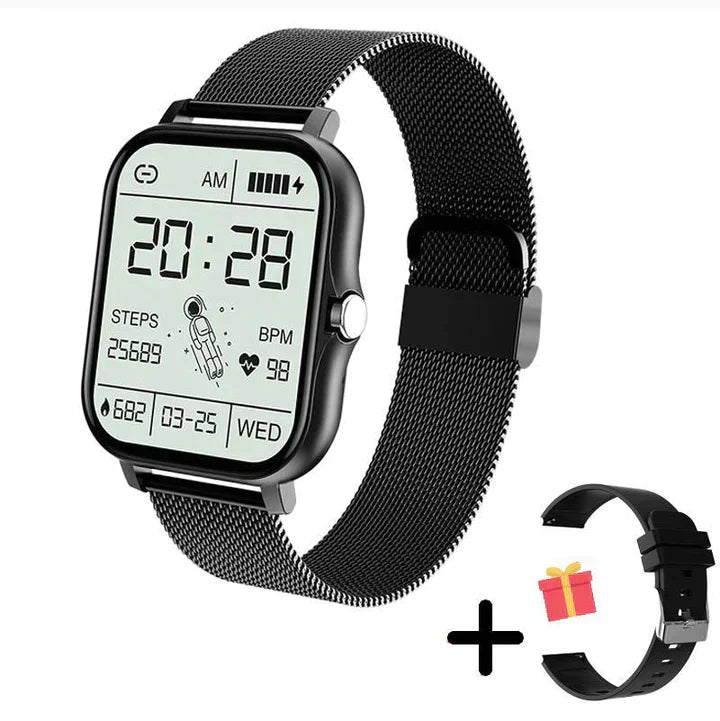 Sandsberg | Smartwatch | Multifunktionales Gesundheits- & Fitness-Tracking | Mehrere Farben