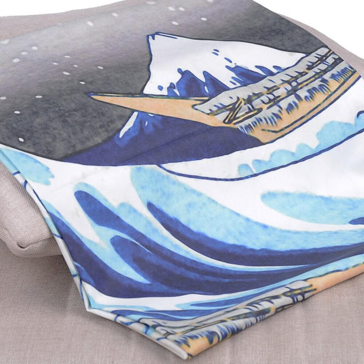 "Große Welle" von Kanagawa Wandteppich | Karnz