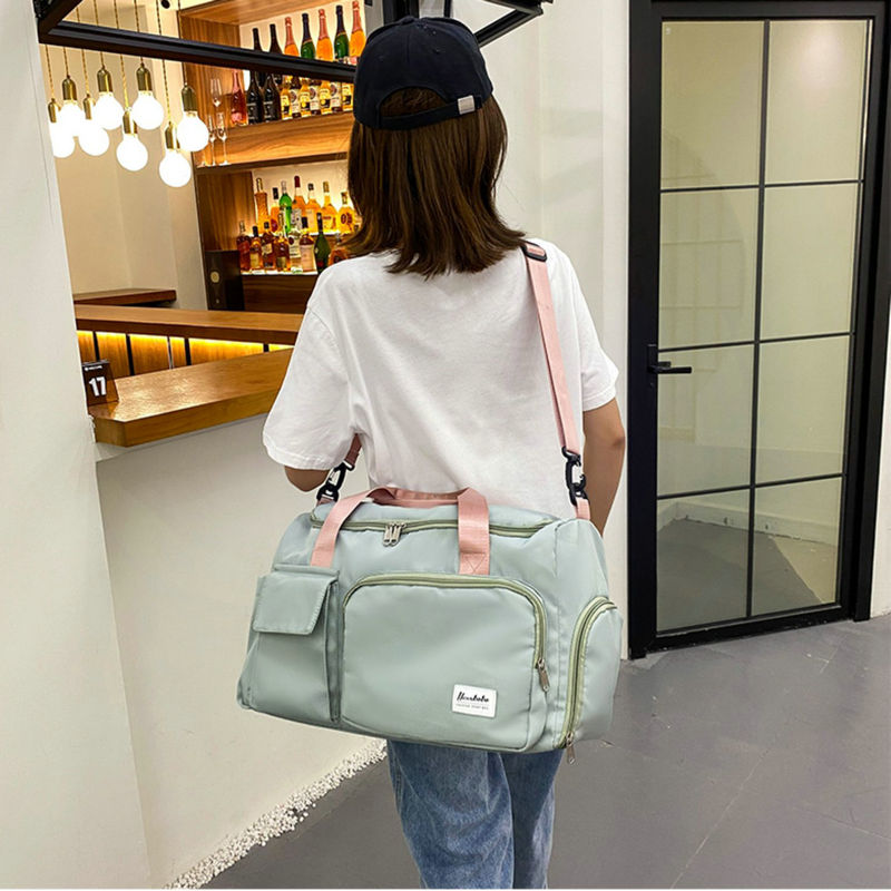 Reisetasche mit mehreren Fächern, Sport- und Fitnessstudiotasche mit separatem Schuhfach