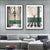 Grüne Streifen Überlagerte Bögen Wandkunst Feine Kunstdrucke Klassische Architektonische Abstrakte Bilder Für Modernes Apartment Wohnzimmer Esszimmer Kunst Dekor