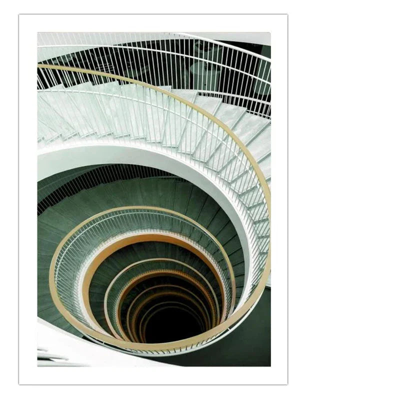 Grüne Streifen Überlagerte Bögen Wandkunst Feine Kunstdrucke Klassische Architektonische Abstrakte Bilder Für Modernes Apartment Wohnzimmer Esszimmer Kunst Dekor