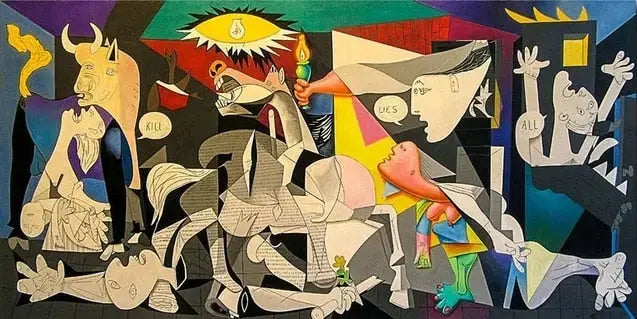 Guernica Picasso Leinwandbild