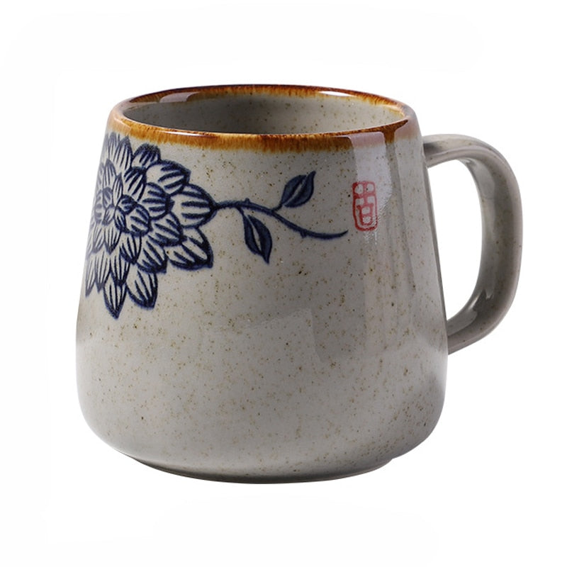 Japanische Retro Handgefertigte Keramiktassen