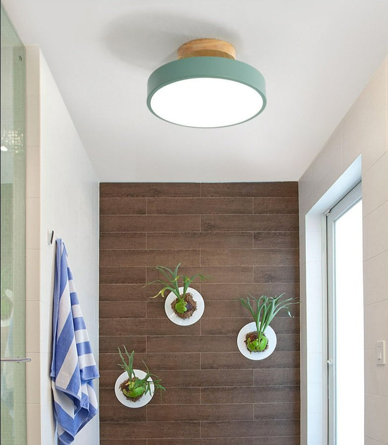 Bunte nordische LED-Deckenleuchte