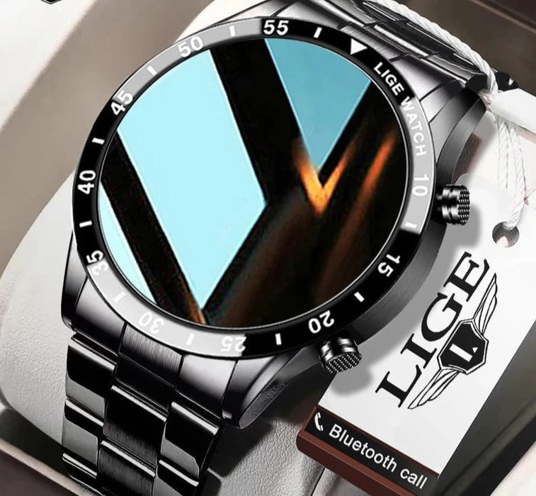 Karnz | Luxus SmartWatch 4G – Eleganter und verbundener Stil mit Anrufen und Konnektivität