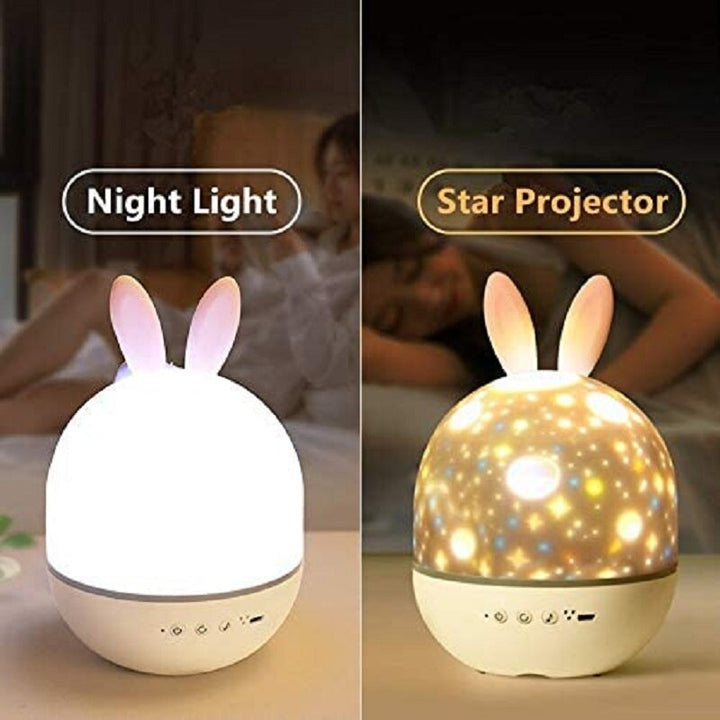 LED-Universum Sterne Bunny Projektor Nachtlicht | Karnz