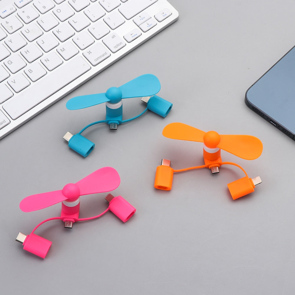 Tragbarer Mini-Handy-USB-Lüfter | Karnz