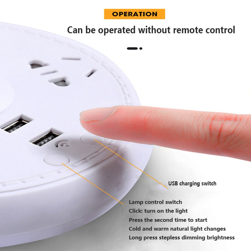 Multi Power Strip Phone Holder TaKarnze Lampe | Karnz