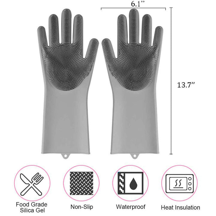 Silikon Geschirrspülhandschuhe | Karnz