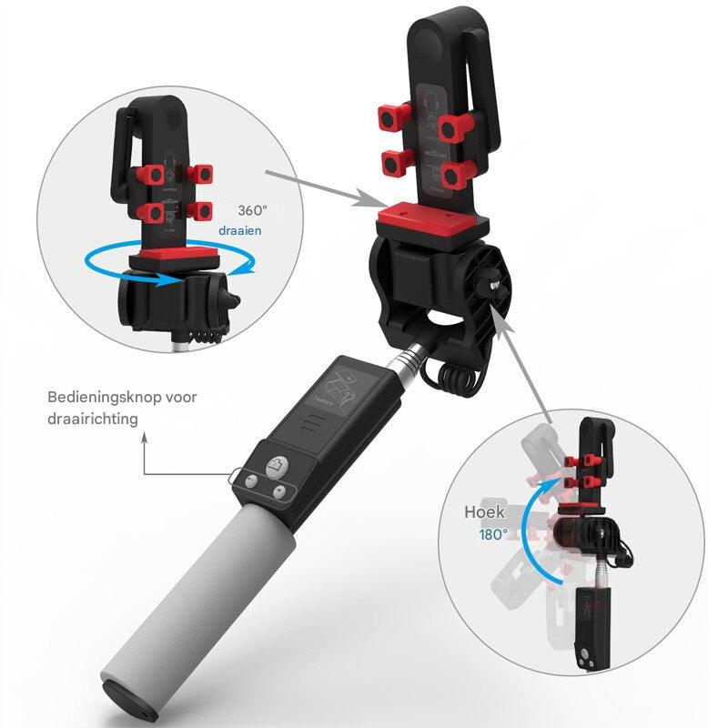 Selfie-Stick „Image Arc“ mit 360°-Drehung und Bluetooth-Fernbedienung
