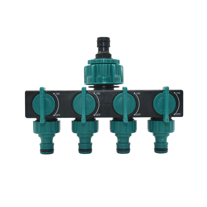 4-Wege Garten Wasserhahn Verteiler | Karnz