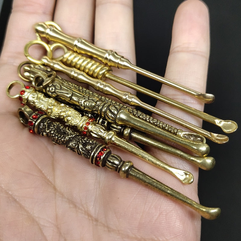 Retro Radiance Messing Mini Werkzeug Vintage Schlüsselanhänger | Karnz