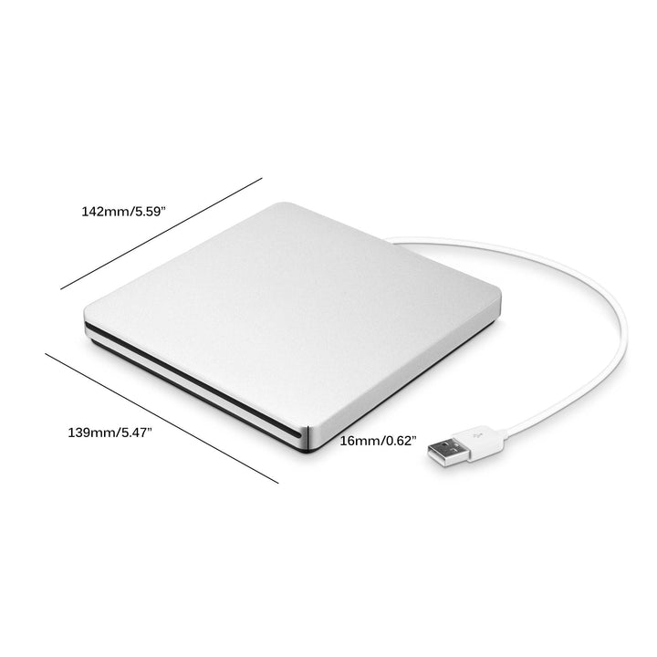 Karnz | Externer DVD-Recorder für optische Laufwerke Tragbar für MacBook Air