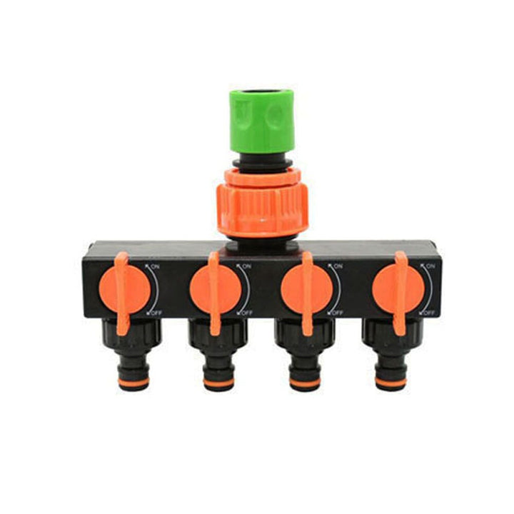 4-Wege Garten Wasserhahn Verteiler | Karnz