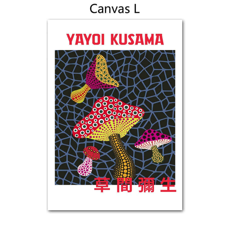 Yayoi Kusama Abstraktes Premium Poster