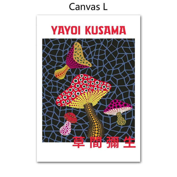 Yayoi Kusama Abstraktes Premium Poster