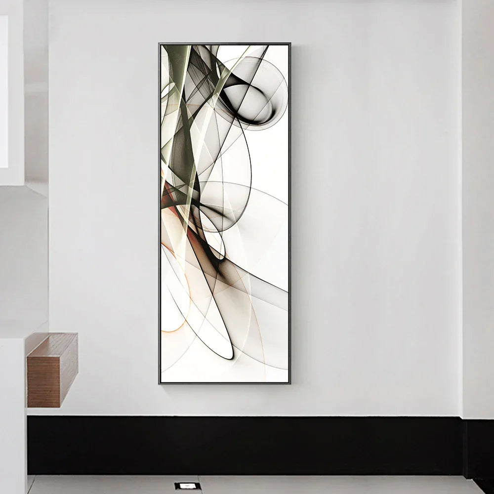 Minimalistische Fließende Ethische Abstrakte Wandkunst Feine Kunst Leinwanddrucke Bilder Für Moderne Wohnung Wohnzimmer Home Office Kunst Dekor | Karnz