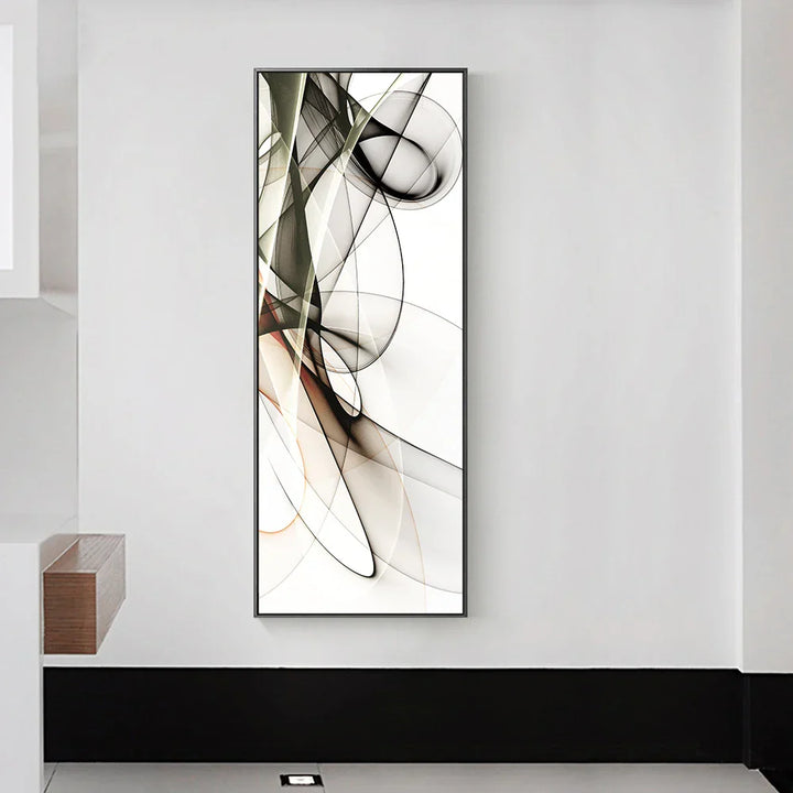Minimalistische Fließende Ethische Abstrakte Wandkunst Feine Kunst Leinwanddrucke Bilder Für Moderne Wohnung Wohnzimmer Home Office Kunst Dekor | Karnz