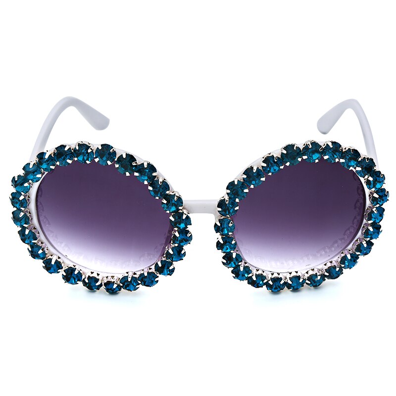 Karnz | Oversized Runde Luxus-Sonnenbrille
