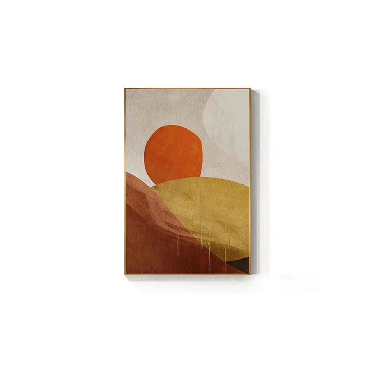 Auffällige Farbpaletten Zeitgenössische abstrakte Wandkunst Feine Kunst Leinwanddrucke Mittelpunkt Bilder für städtische Wohnung Wohnzimmer Kunst für modernes Wohnen