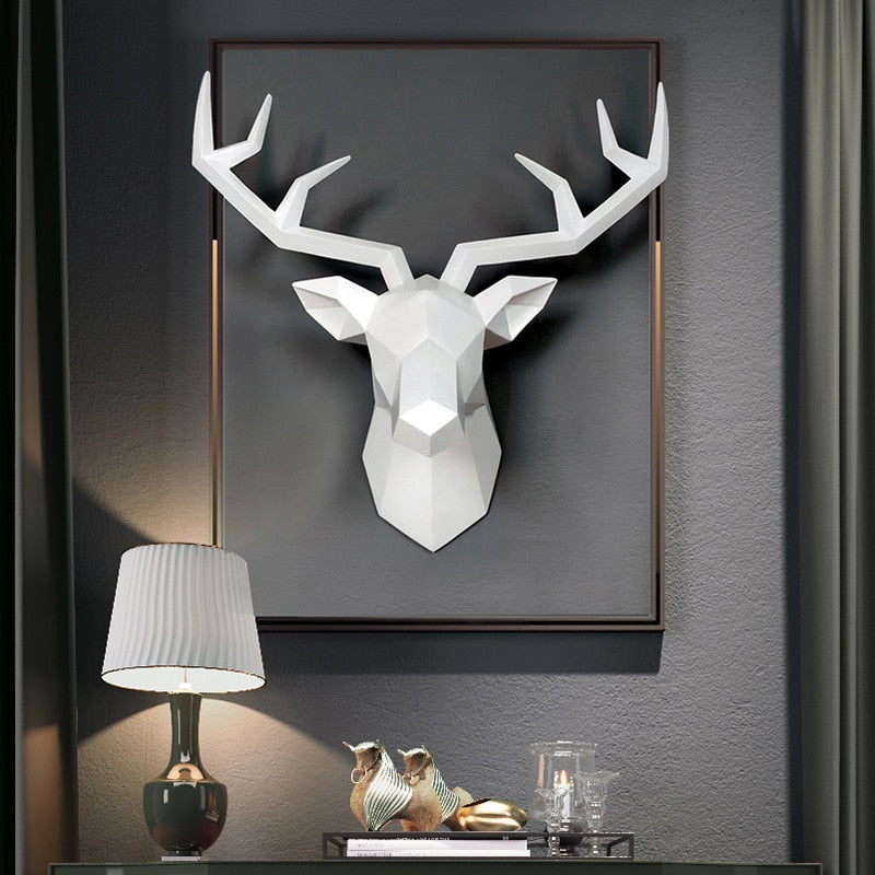 3D-Hirschfigur in modernem Design und einzigartiger Form
