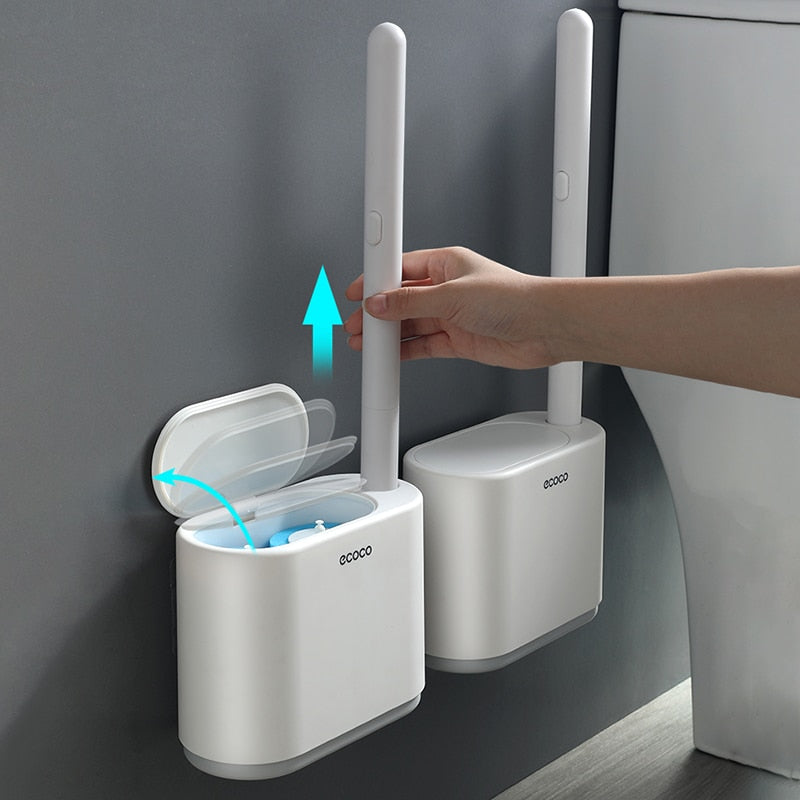 Wandmontiertes Reinigungswerkzeug für das Badezimmer | Karnz