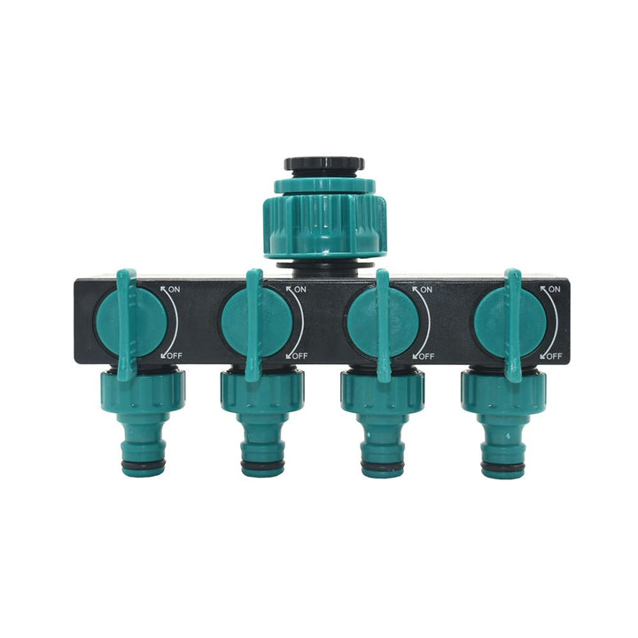4-Wege Garten Wasserhahn Verteiler | Karnz