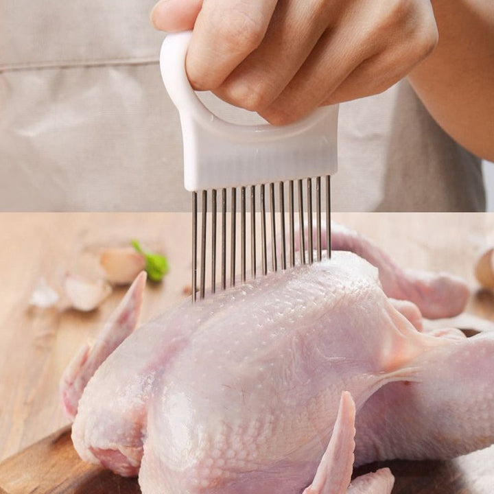 OnionMaster Cutter - Handlicher Schneider für die Küche Karnz