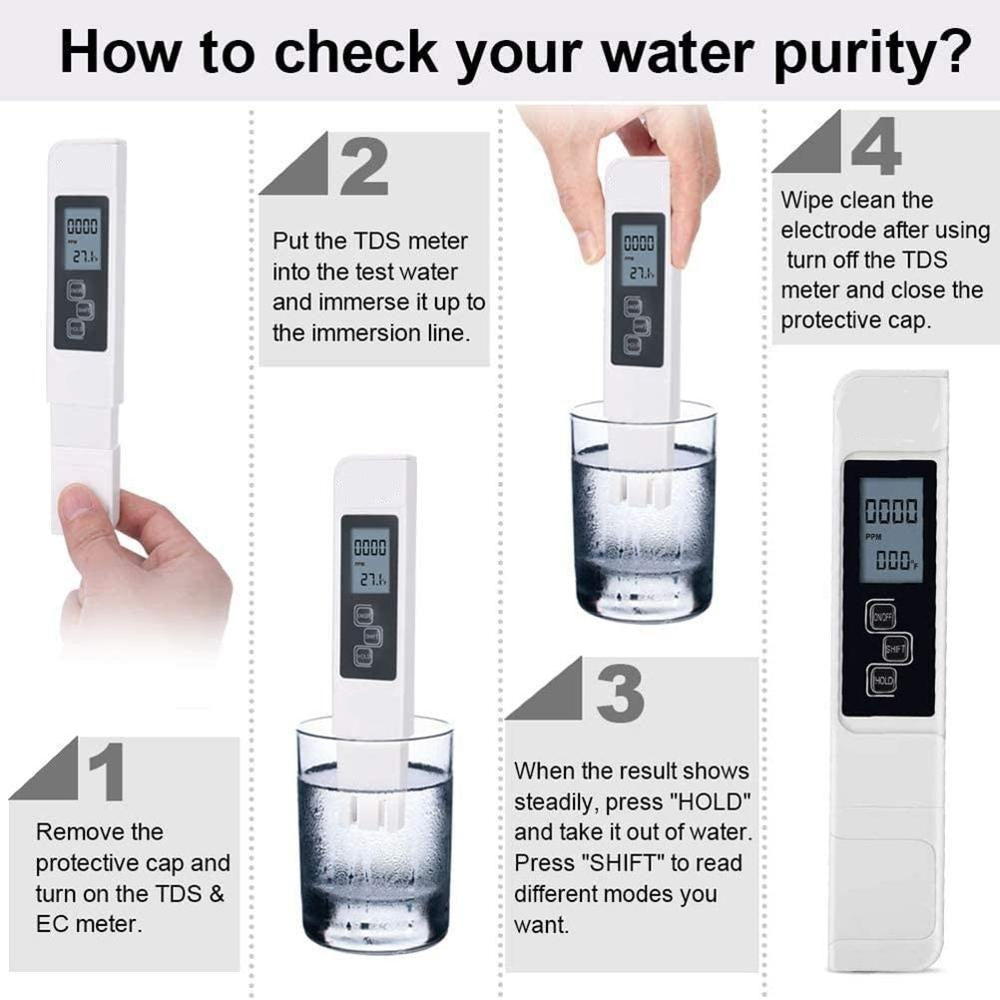 Digitaler PH-Wasserqualitätsmesser | Karnz
