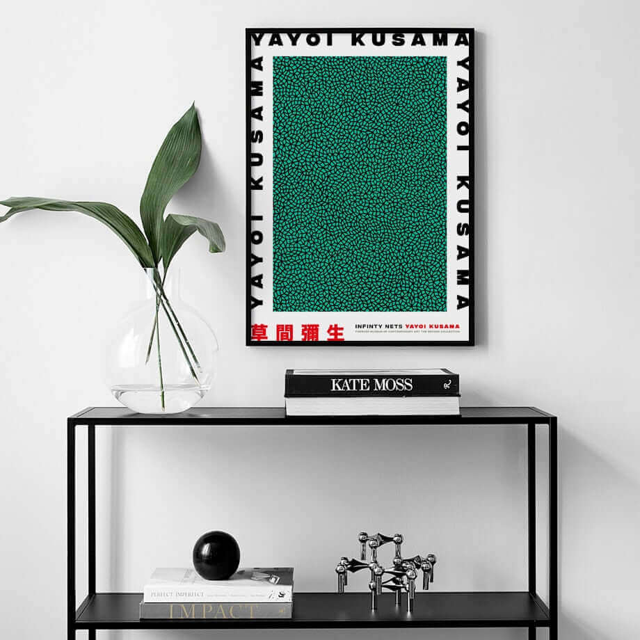 Yayoi Kusama Abstraktes Premium Poster