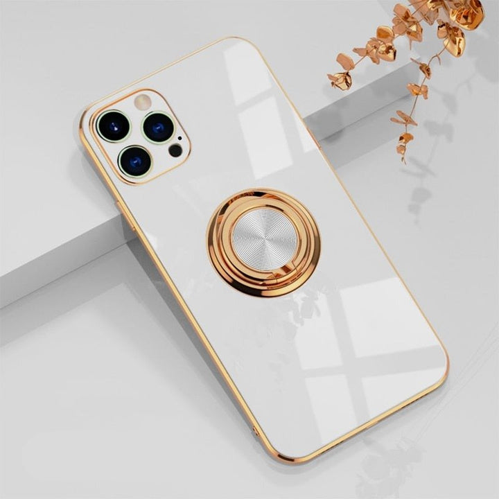 Sandsberg iPhone Hülle mit Metallständer Ring