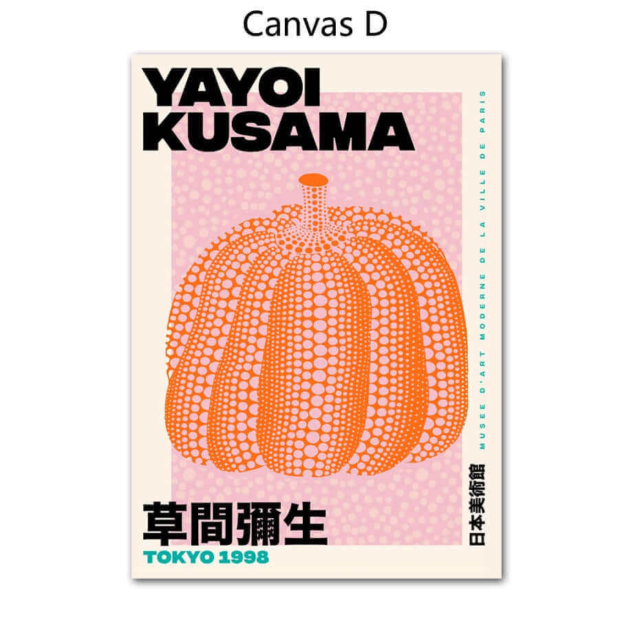 Yayoi Kusama Abstraktes Premium Poster