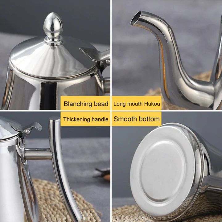 KookPro Induktionskessel mit Filter – Edelstahl-Teekessel für alle Herdarten | Karnz