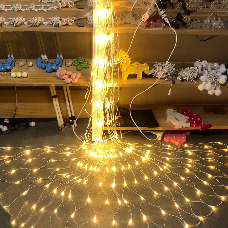 Karnz | Sternennetz | Luxus LED Atmosphärenlampe für den Außenbereich