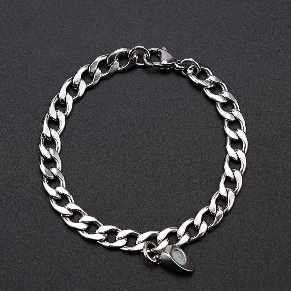Karnz | Herzförmiger Magnet Paare Armband