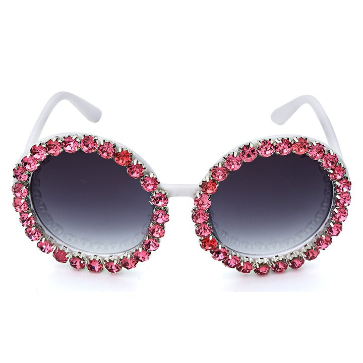Karnz | Oversized Runde Luxus-Sonnenbrille