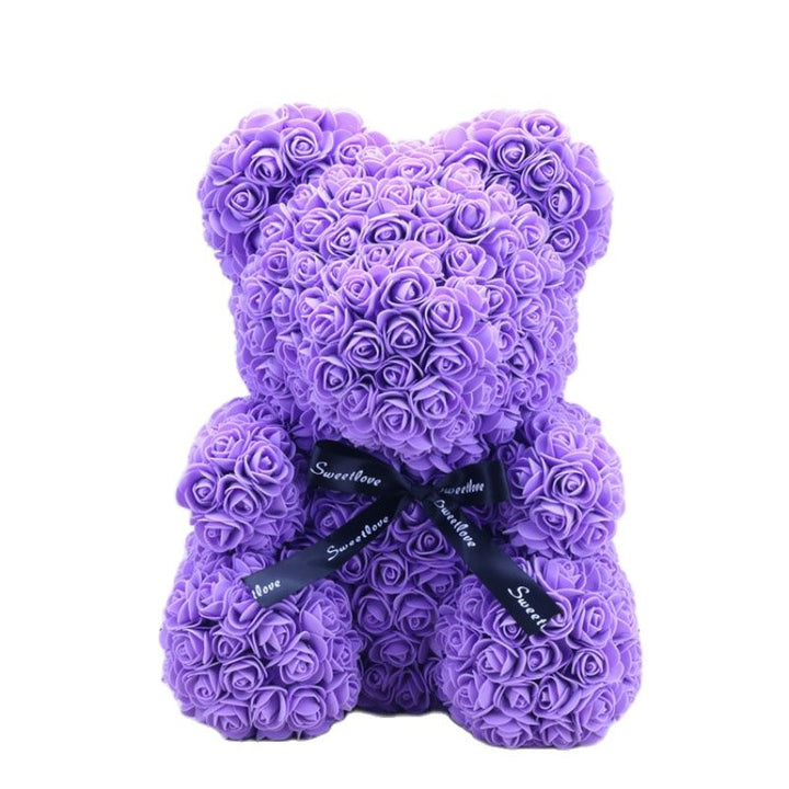 Karnz | Künstliche Rosenblumen Teddybär