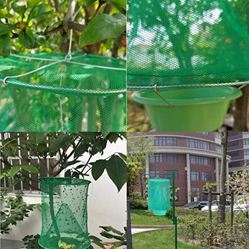 Wiederverwendbares Aufhängekäfignetz-Fliegenfalle | Karnz