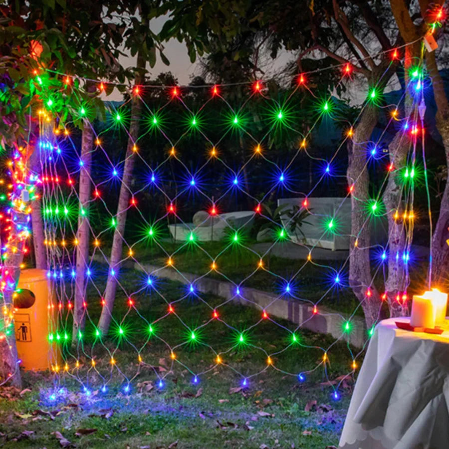 Karnz | Sternennetz | Luxus LED Atmosphärenlampe für den Außenbereich