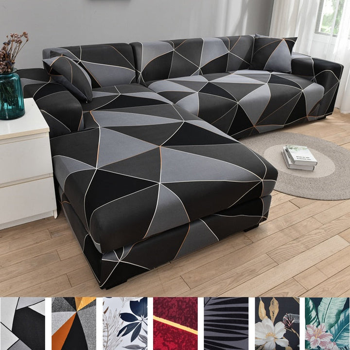 Modern rutschfeste bunte elastische Sofabezug | Karnz