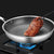 Hochwertige Edelstahl-Bratpfanne mit Antihaft-Pixel-Technologie – Perfekt für gesundes Braten