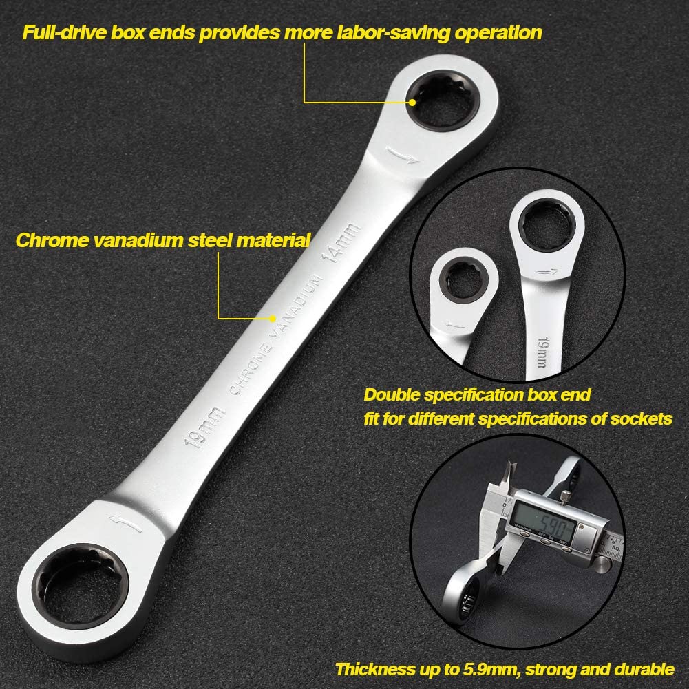 Ratchet-Tastic Master Multitool Schraubenschlüssel Set | Karnz