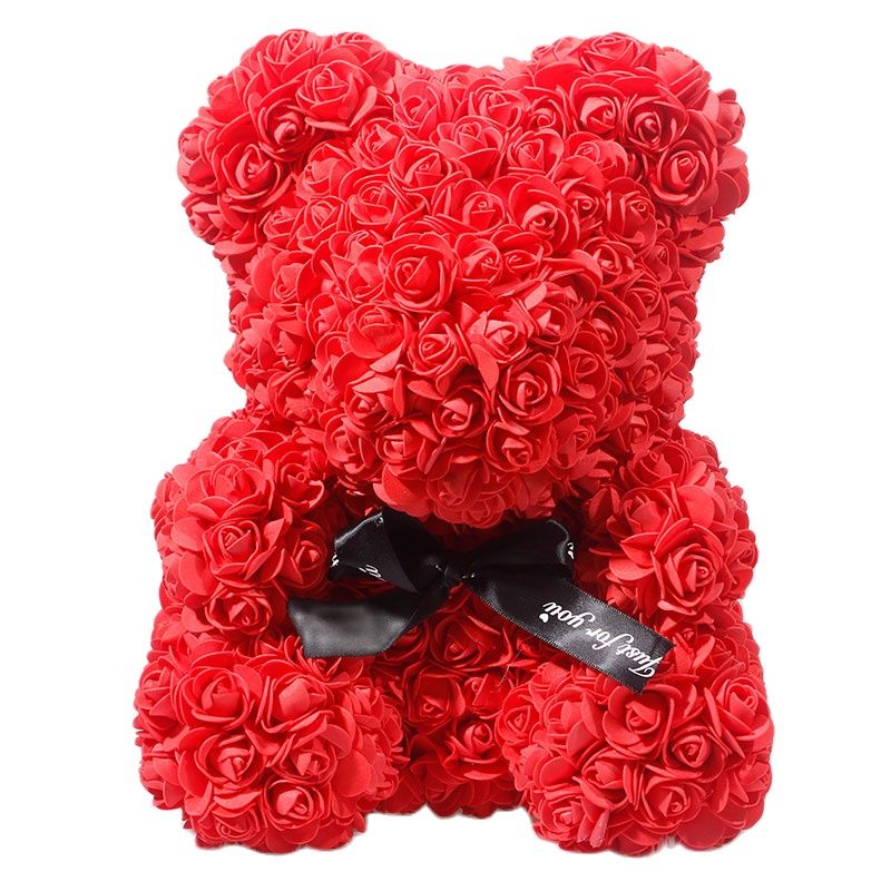 Karnz | Künstliche Rosenblumen Teddybär