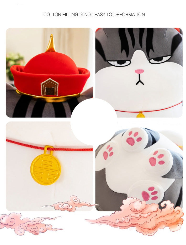 Moody Cat Weiches Kuschelkissen | Karnz