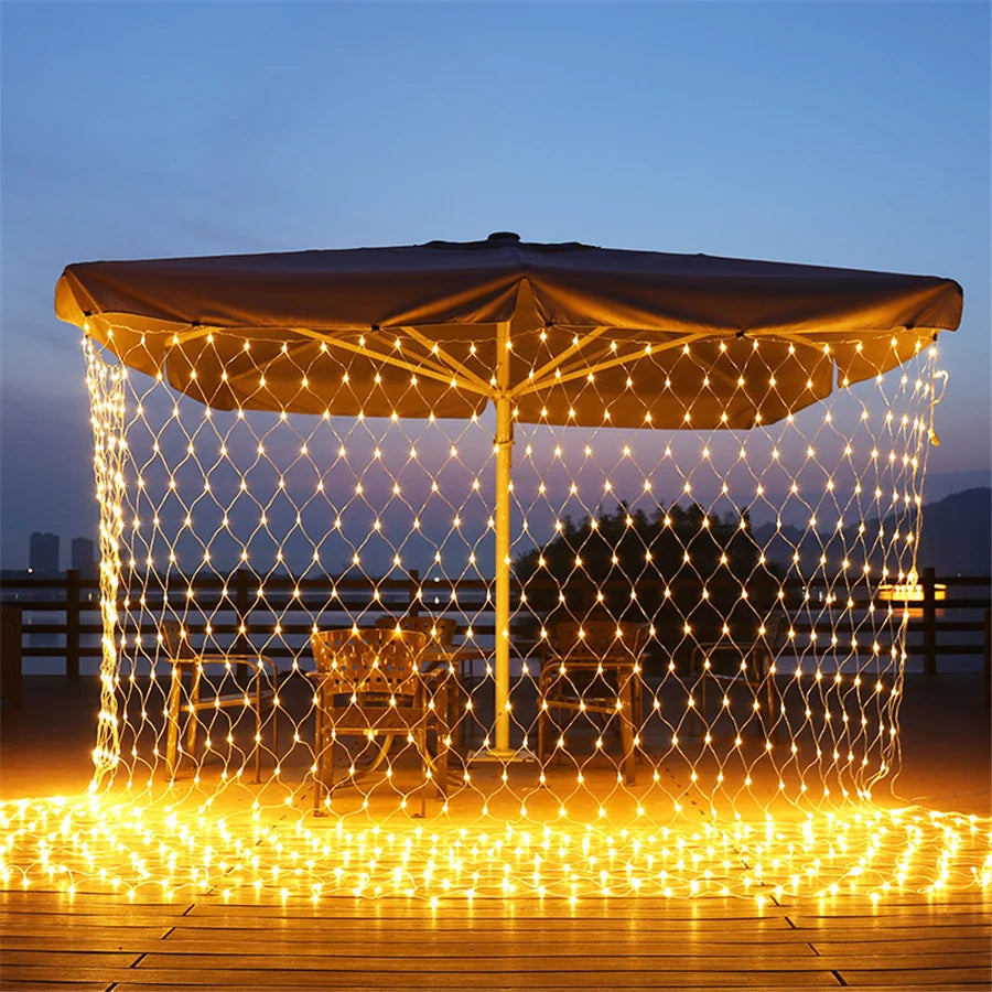 Karnz | Sternennetz | Luxus LED Atmosphärenlampe für den Außenbereich