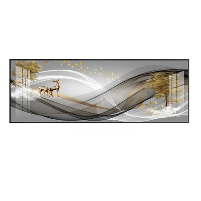 Fließende Vibes Abstrakte Wandkunst Fine Art Leinwanddrucke Breitformatbilder Für das Wohnzimmer Über Sofa Bilder Für Über das Bett
