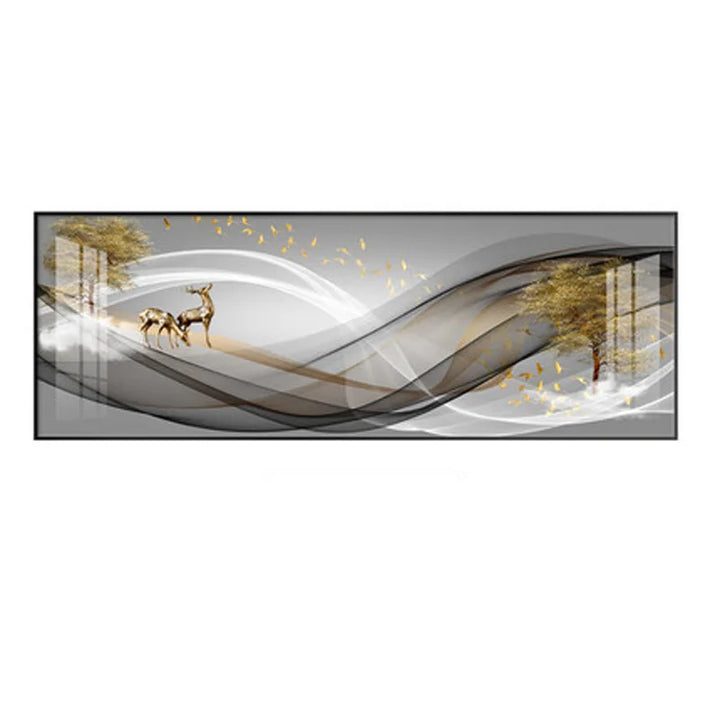 Fließende Vibes Abstrakte Wandkunst Fine Art Leinwanddrucke Breitformatbilder Für das Wohnzimmer Über Sofa Bilder Für Über das Bett